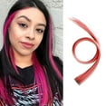 thumbnail image 4 of FloreceBien 20 Pcs Extensions de Cheveux Colorées à Clip pour Filles Multi-Couleurs Cheveux Lisses Cheveux Synthétiques, 4 of 5