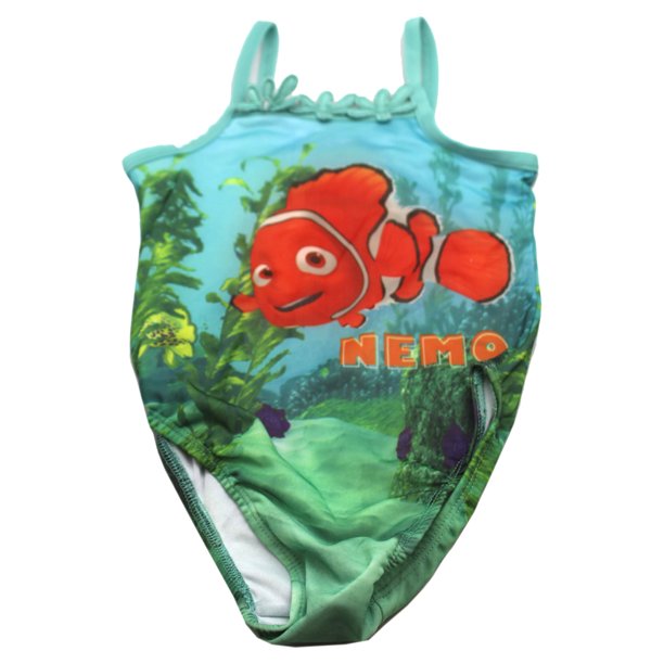 Swimsuit Finding Nemo Undersea Graphic Girl's Toddler Swimsuit (Size