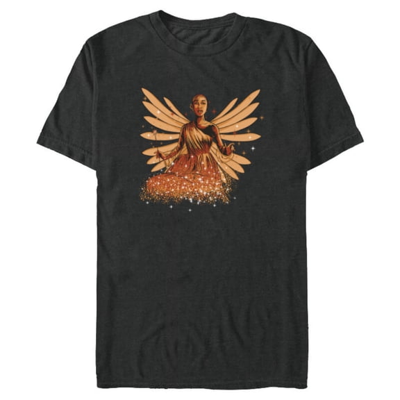 Disney Pinocchio The Blue Fairy - Short Sleeve Blended T-Shirt for Adults - Customized-Dark Heather