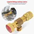 thumbnail image 4 of SHISUYAN 2 Pcs Valve de Sécurité de Charge Réfrigérant Remplacement Valve de Remplissage Réfrigérant Outil de Climatiseur R410 5/16 Pieds', 4 of 8