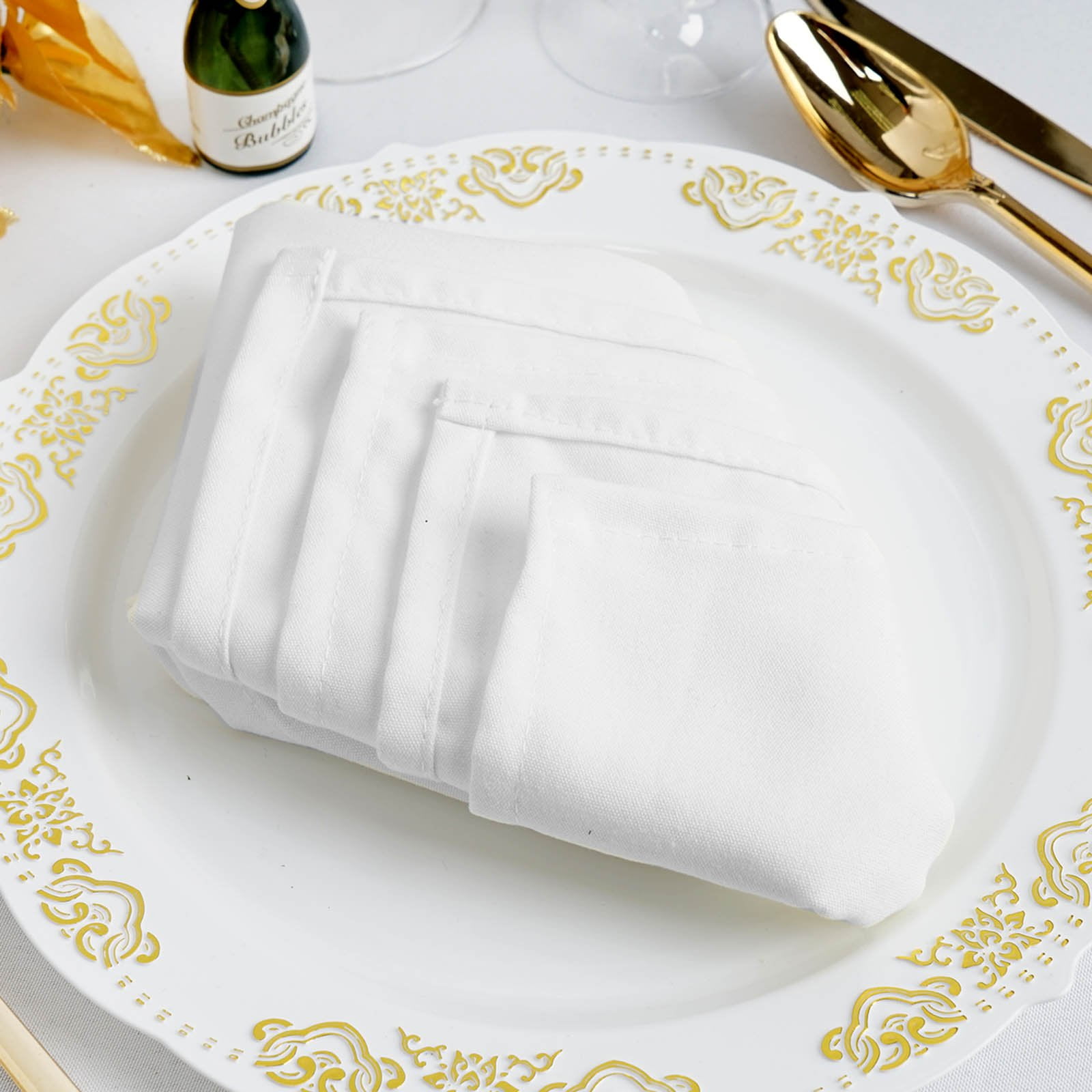 Efavormart Wholesale 10 Premium Washable Napkins Great for Wedding