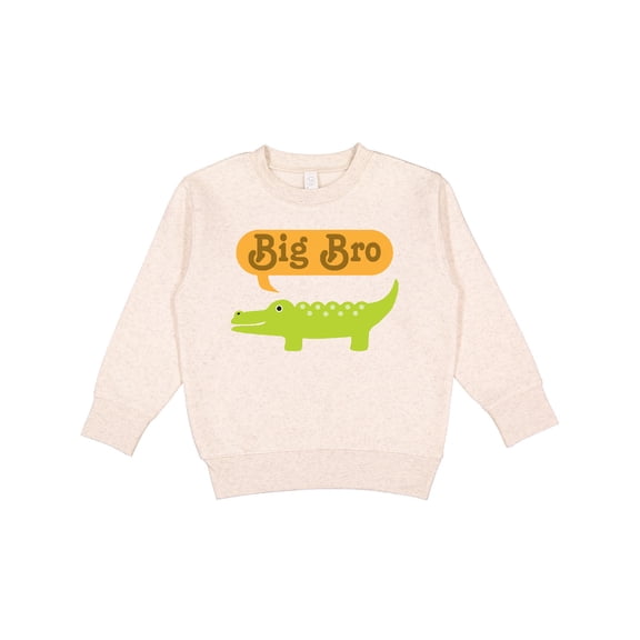 Inktastic Big Bro Alligator Boys Announcement Toddler Sweatshirt