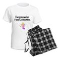 thumbnail image 4 of CafePress - Everyone Needs A Fairy Godmother Pajamas - Women's Short Sleeve Print T-Shirt and Pants Light Cotton Pajama Set, 4 of 7