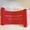 Red Handle components with a Red resistance band., variant on Retract-a-Band® - Exercise Band System - "Never Release" Handles - 1 Band Achieves ALL Strength Levels