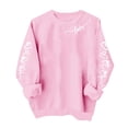 thumbnail image 4 of Chandail en Molleton Graphique Cœur Mignon Femme 2026 Saint-Valentin Manches Longues Col Rond Chandail en Molleton Femme Chandail, 4 of 4