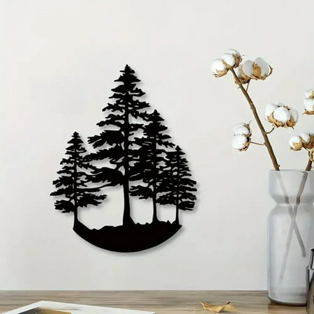

Clearance Sale Modern Black Metal Pendant Art Home Decoration Living Room Tree Unique Personality Concept Pendant