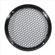 thumbnail image 4 of 2X Cubierta de Rejilla de Altavoz de Agudos de Aluminio para Automóvil, 6,5 Pulgadas, Rejilla de Metálica para Mejora de Audio, Color Negro, 4 of 4