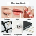thumbnail image 7 of 800Pcs Cotton Swabs Wood Sticks,Happon Precise Cotton Tips, Cotton Swabs Pointed Tip, Makeup Cosmetic Applicator Sticks for Makeup, Tattoo Permanent Supplies and Cleaning, 7 of 7