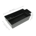 thumbnail image 2 of WHAMVOX Caja De Almacenamiento Para Apoyabrazos De Auto Color Negro Resistente A Impactos, 2 of 8
