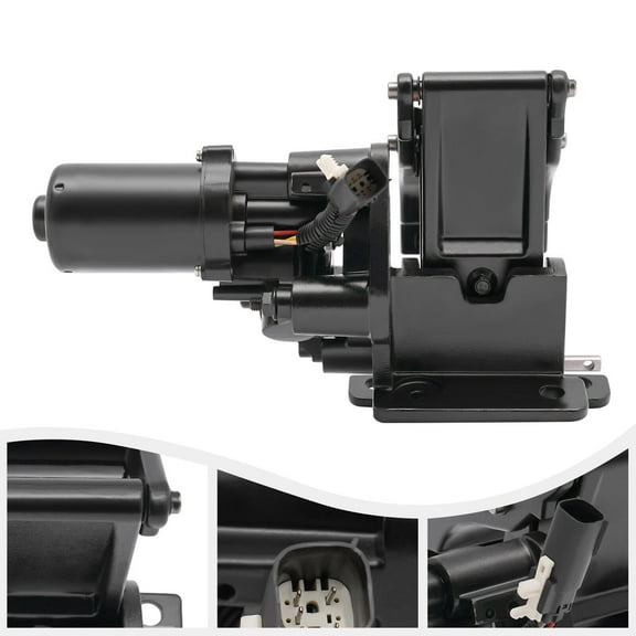 Fits 2015-2020 Ford F-150 Running Board Motor W/ Bracket Black Left Driver Side