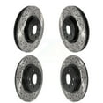 thumbnail image 1 of DS-One Kit de Rotors de Frein à Disque Forés pour Land Rover Discovery Sport Jaguar E-Pace KD-100561, 1 of 11