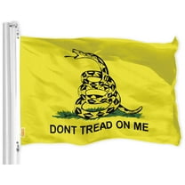 G128 - Gadsden Dont Tread on Me Tea Party 3x5 FT Printed Flag 150D Polyester