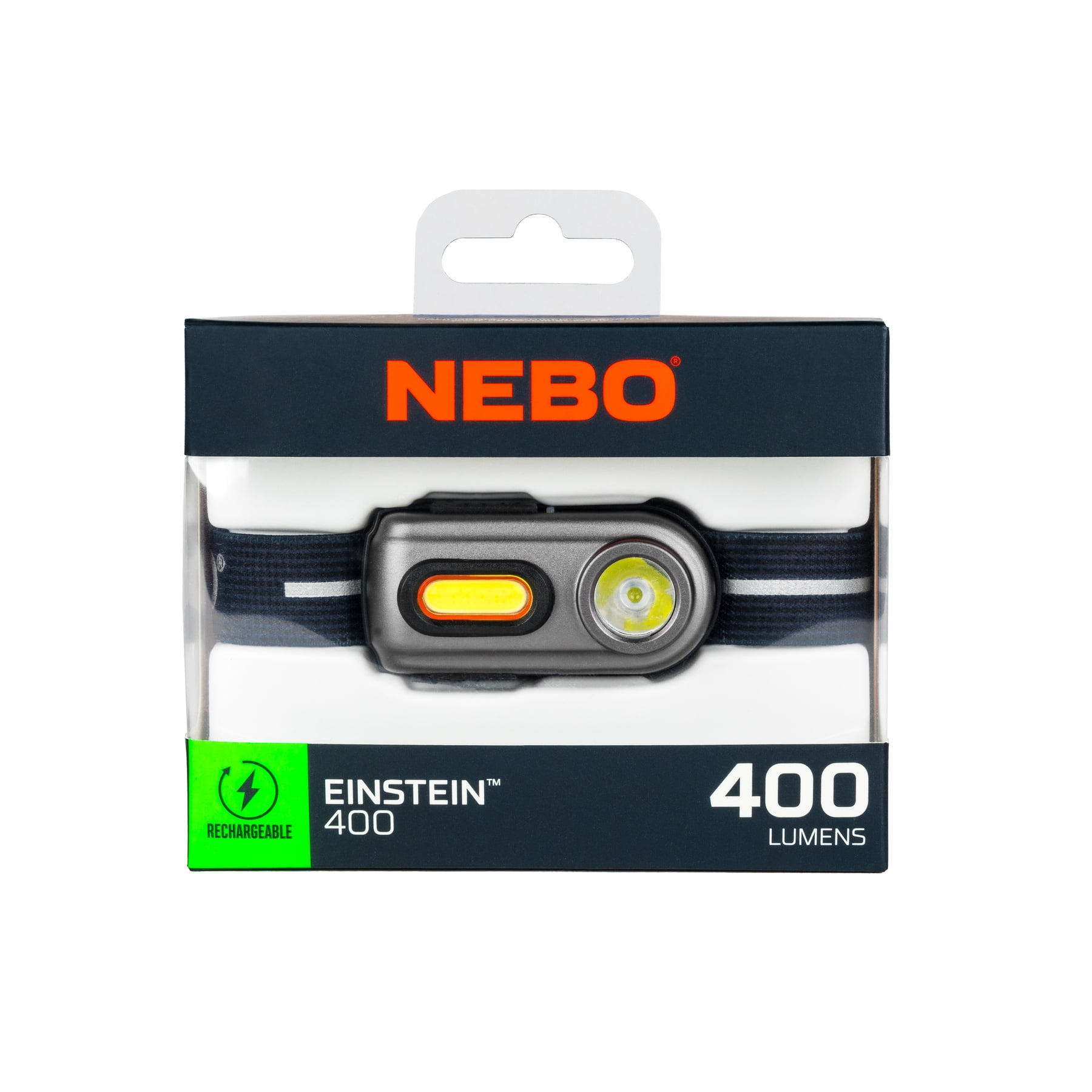 NEBO Einstein 750 Lumen LED Gray Flex Headlamp - Walmart.com