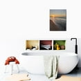 thumbnail image 6 of Stunning 12X16inch Canvas Beach Seascape Painting Intricate Details of Sea & Nature. Artfully Crafted Wall Art for Living Room, Bedroom, Office. Perfect Addition to Your Home Décor!, 6 of 7