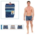 thumbnail image 1 of Tom Franks Mens Patterned Jersey Boxer Shorts (3 Pairs), 1 of 5