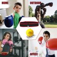 thumbnail image 3 of WDOplteas Pelota entrenamiento boxeo con diadema ajustable coordinación mano-Ojo (amarillo), 3 of 9