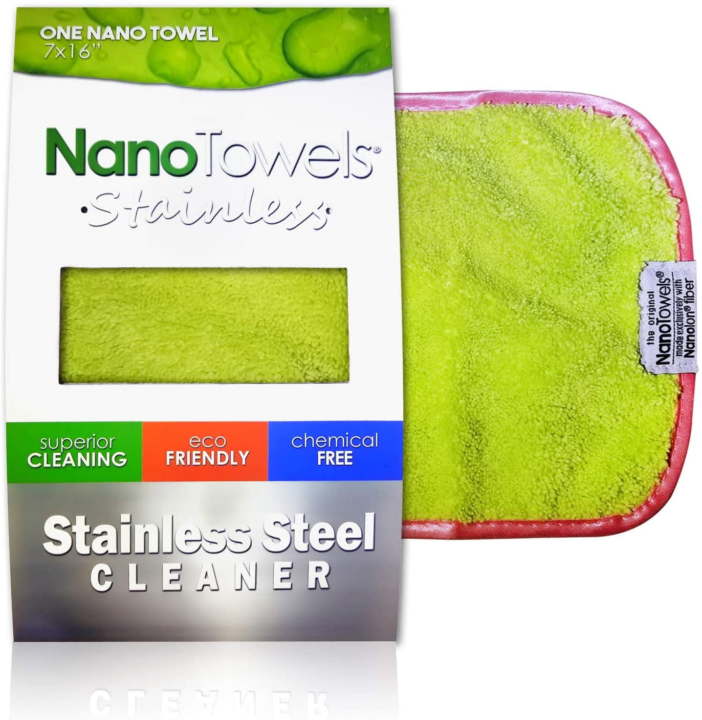 Nano Towels Clean Without Chemical Cars Home Garden Nanolon™ Technology Water 