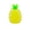 A001- A, variant on Pineapple Squishy Toy with Textured Surface, Yellow and Green, for Kids 3 and Up and Adults, Sensory Squeeze Toy