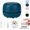 Dark Blue, variant on Portable Mini Desk Vacuum Cleaner, USB Rechargeable Desktop Cleaner with Brush for Keyboard Dust and Crumbs