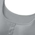 thumbnail image 4 of Ynynloco Women Built-in Bra Tank Tops Sleeveless Button Casual Shirts Racerback Ribbed Fitted Tank Tops Multiple Colors, 4 of 9