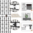 thumbnail image 2 of Cat Scat Mat With Spikes, Cat Dog Animal Spikes Repellent Deterrent Mat, Indoor Cat Outdoor Mat For, 2 of 5