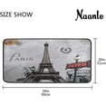 thumbnail image 3 of GZHJMY Eiffel Tower Anti Fatigue Kitchen Floor Mat, Retro Paris Non Slip Absorbent Comfort Standing Mat Kitchen Runner Rug for Hallway Entryway Bathroom Living Room Bedroom 39 x 20 Inches, 3 of 6