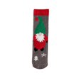 thumbnail image 3 of Fabrcox Womens Cute Mid-Calf Fuzzy Slipper Socks, Non Slip Warm Winter Casual Christmas Printed Indoor Loungewear Socks (B), 3 of 5