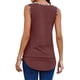 thumbnail image 2 of Jumpingount HUBERY - Camiseta sin mangas con cuello en V y costuras de leopardo para mujer Prendas para la parte del cuerpo Vino rojo SG Jumpingount AP002393-19, 2 of 6