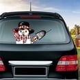 thumbnail image 1 of NIZELUK Clearance Santa Claus Elf- Wiper Sticker Removable Rear Windshield Wiper Sticker Car Sticker Fall Savings Clearance Sales Today Deals Prime, 1 of 2