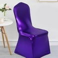 thumbnail image 3 of Spandex Dining Room Chair Covers - Universal Stretch Chair Slipcovers Protector for Wedding,Banquet,Party Decorations, 3 of 5