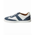 thumbnail image 2 of M by Bruno Magli Benito Leather & Suede Sneaker, 13, Blue, 2 of 5