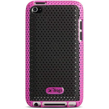 iFrogz Breeze Case for iPod touch 4, Pink and Black
