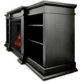 thumbnail image 5 of Real Flame Fresno 72" Electric Fireplace TV Stand in Black, 5 of 9