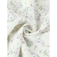 thumbnail image 4 of INSPIRE CHIC Robe Florale Col Peter Pan Ajustée et Évasée pour Femmes, 4 of 6