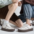 thumbnail image 5 of CHICVOMEY Women's Fashion Sneakers for Women Platform Sneakers Casual Tennis Shoes with Anti-Slip Rubber Sole for Casual Office Wear, 5 of 9