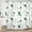 Grass, variant on White Shower Curtain for Bathroom Green Grass Leaves Fabric Waterproof Home Decoration Geometry Cloth Bathtub Curtains with Hooks 84x72 inches