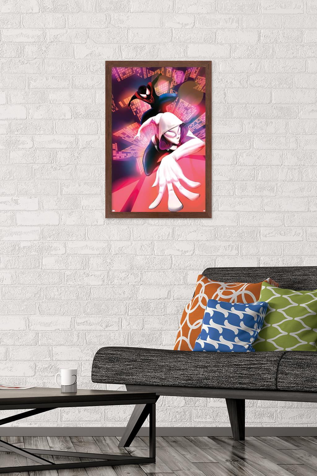 Marvel Comics - Ghost Spider - Spider-Gwen #18 Wall Poster, 14.725" x 22.375", Framed