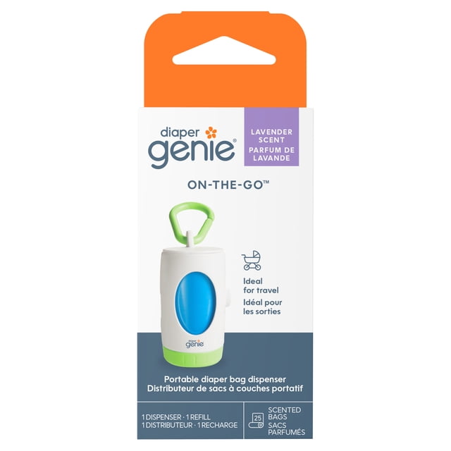 Diaper Genie On-the-Go Portable Diaper Bag Dispenser