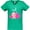 Kelly Green, variant on Cute Mermaid, Pink Hair, Green Tail Women's V-Neck T-Shirt