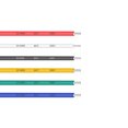 thumbnail image 1 of Cable eléctrico de PVC 20 AWG Cable trenzado de enganche de Cobre estañado 6.558ft de  10uds, 1 of 7