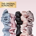 thumbnail image 4 of Scunci Mini Matte Satin Scrunchies, Multicolor, 8 Count, 4 of 9