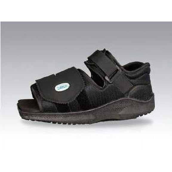 MedSurg Post-Op Shoe, Small, Black, Male 6 to 8