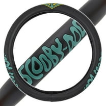 BDK WB Warner Brothers Scooby Doo Steering Wheel Cover for Standard Size Wheels (14.5-15.5") (Black)