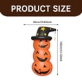 thumbnail image 3 of HUASHENG Halloween Inflatable Pumpkin，Halloween Inflatable Outdoor Decoration。 Halloween Inflatables Giant Lighted Halloween Pumpkin Windproof Inflatable Pumpkin For House Outdoor, 3 of 5