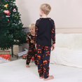 thumbnail image 5 of Nvse|Halloween Family Matching Pajama Set, Long Sleeve Pajamas Set Bat/Ghost/Pumpkin Prints Cotton Sleepwear 2 Piece Pjs Funny Sleepwear Jammies for 8 Years, 5 of 5