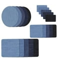 thumbnail image 6 of Iron on Patches for Clothing Repair , Denim Patches for Jeans Kit Iron On Jean Patches for Inside Jeans & Clothing Repair DIY Repair Set for Denim Clothing Jeans Sewing Sleeves, 6 of 8