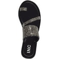 thumbnail image 4 of INC Womens Gianolo Embellished Toe Loop Flat Sandals, 4 of 4