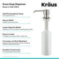 thumbnail image 3 of KRAUS Kitchen Soap and Lotion Dispenser in Spot Free Stainless Steel, 3 of 6