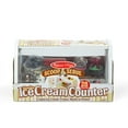 thumbnail image 1 of Melissa & Doug Wooden Scoop and Serve Ice Cream Counter (28 pcs) - Play Food and Accessories, 1 of 6