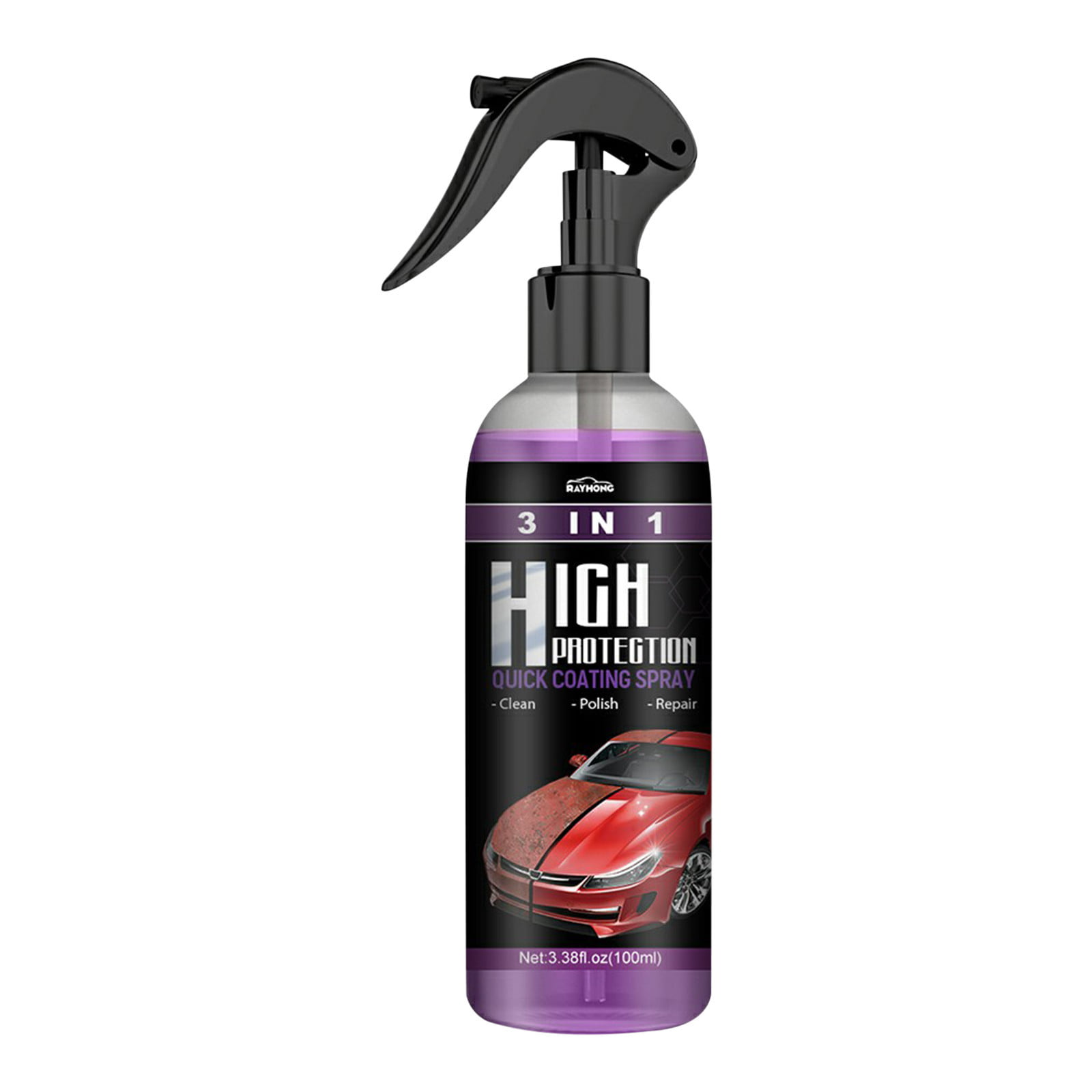 Rayhong 3 in 1 Coating Spray High Protection Fast Car Paint - Temu Czech  Republic